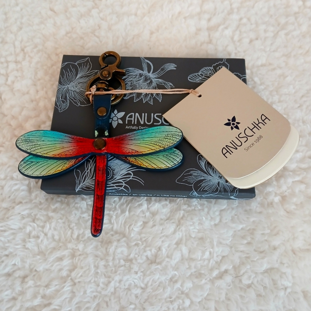 Anuschka Keycharm Wondrous Wings NIB